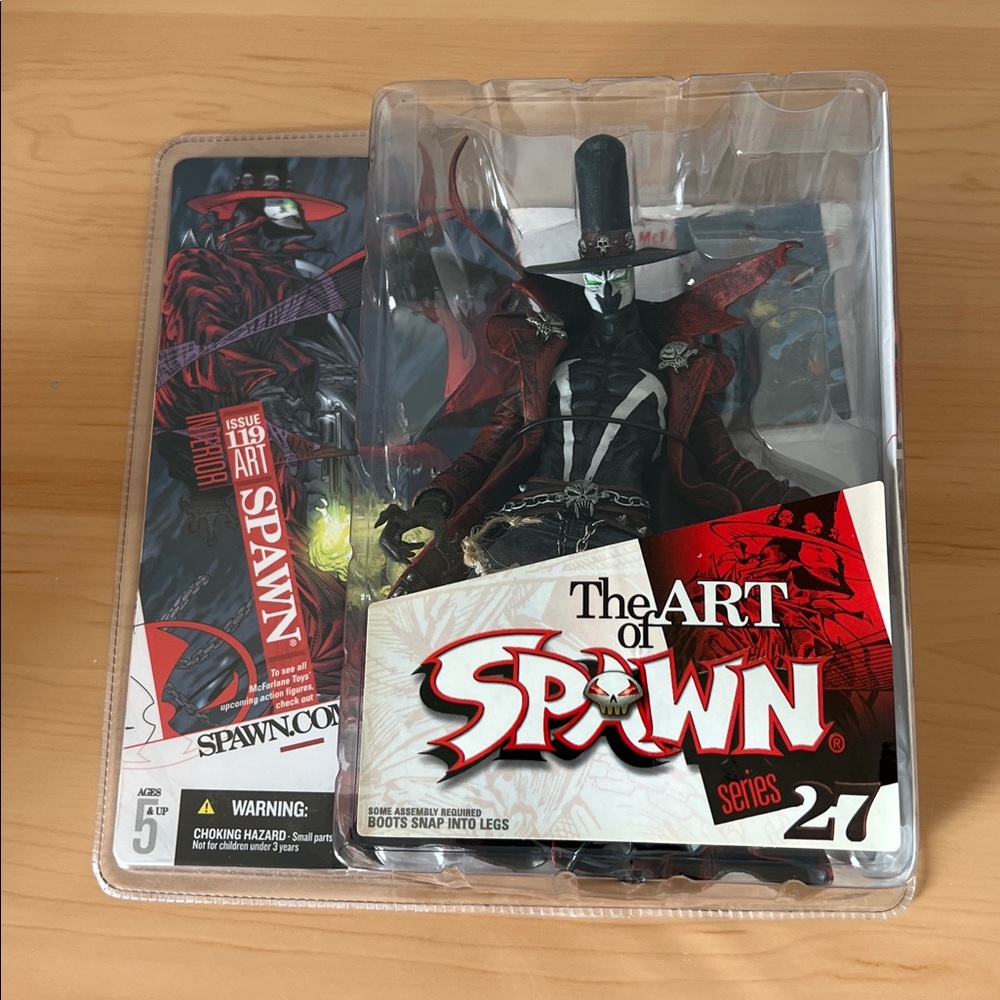 2005 Gunslinger The Art of Spawn series 27 Interior Issue 119 McFarlane Toys New